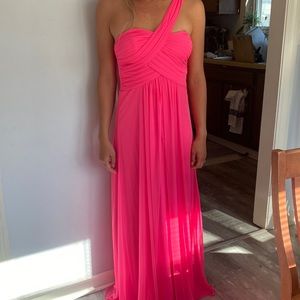 Hot Pink Prom Dress